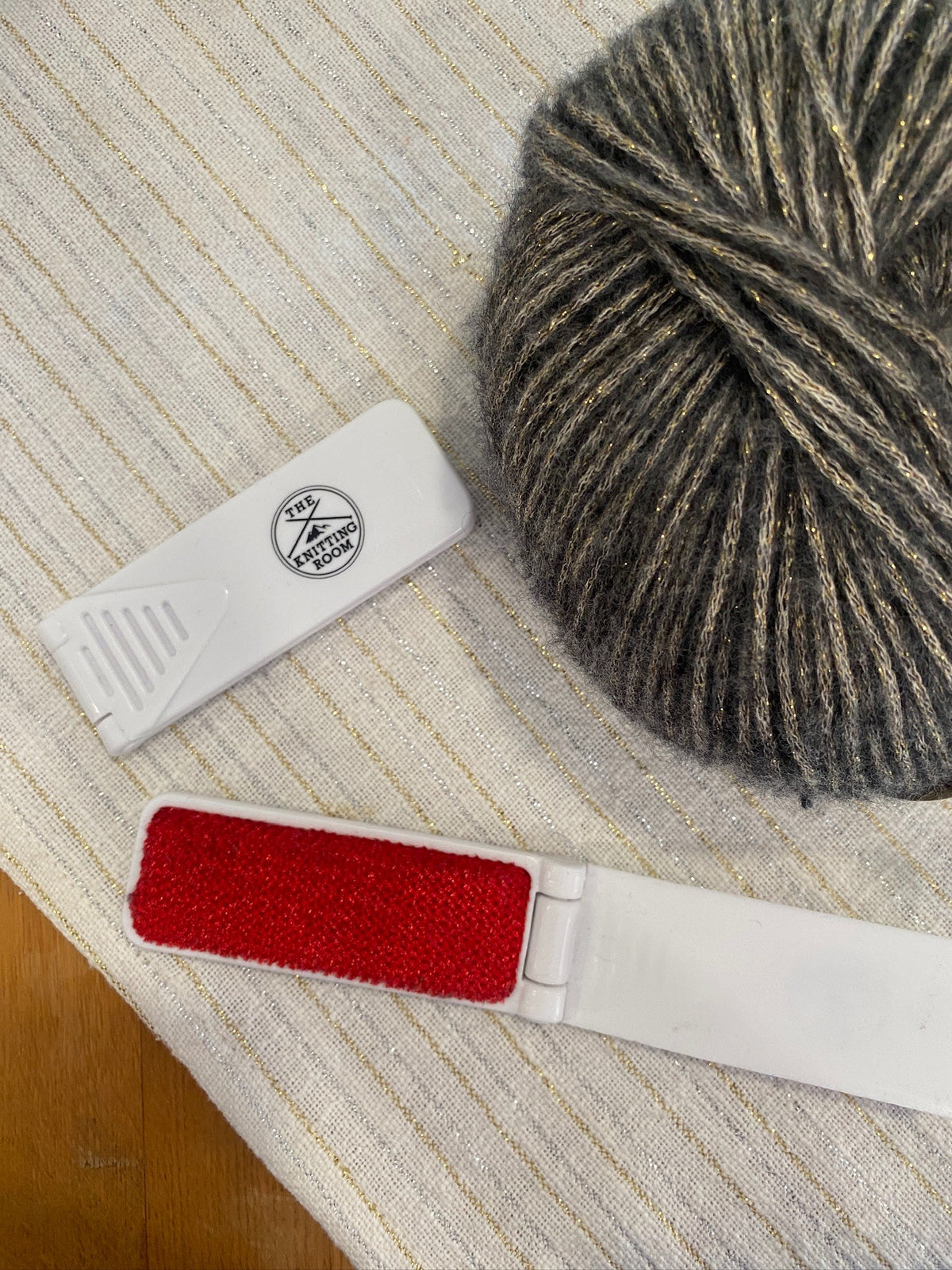 The Knitting Room - Travel Lint Brush W/ Logo