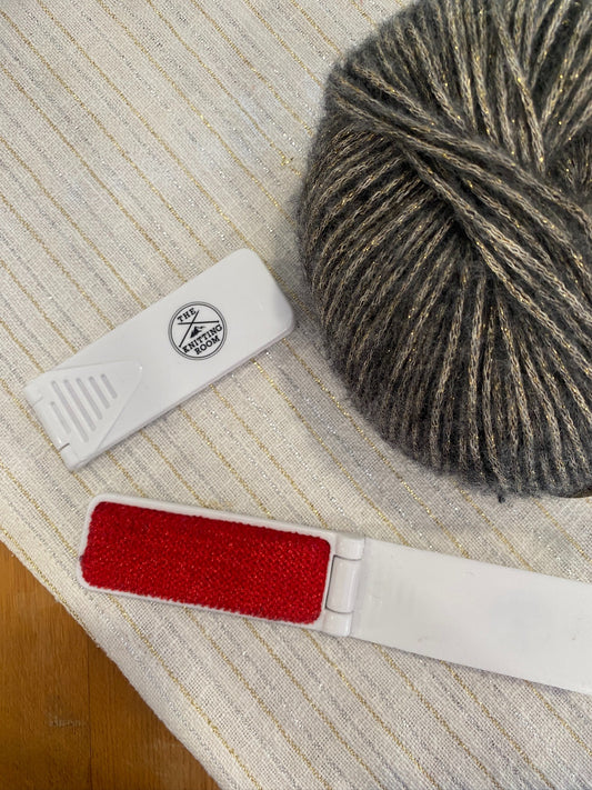 The Knitting Room - Travel Lint Brush W/ Logo