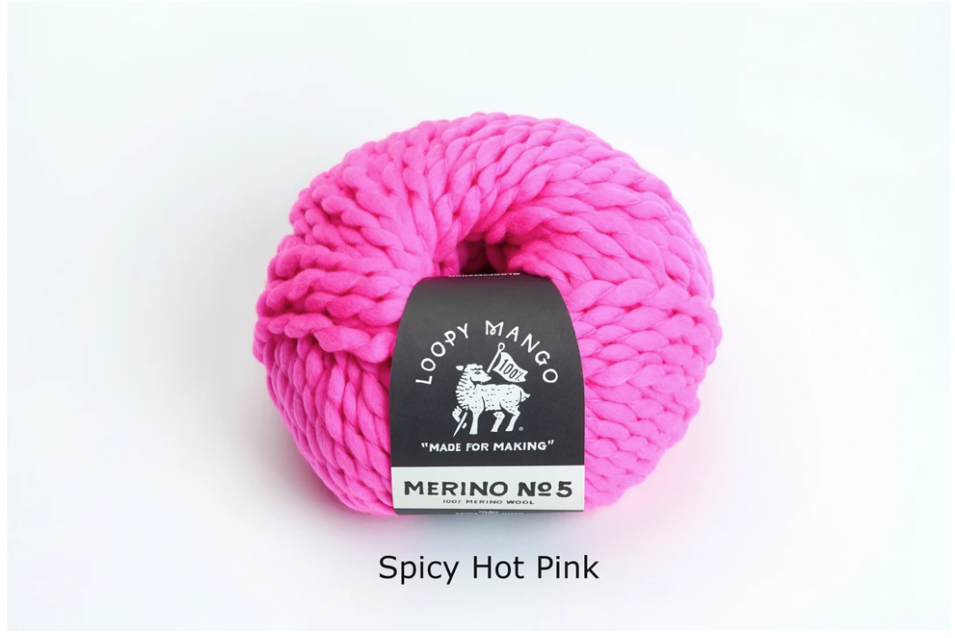 Loopy Mango - Merino No. 5 Super Bulky