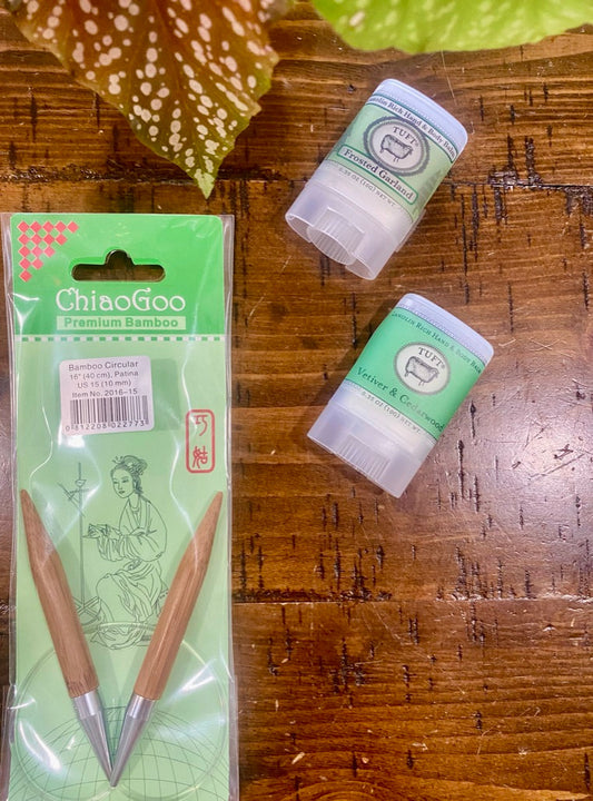 ChiaoGoo - Dark Bamboo - 16" Circular Needles