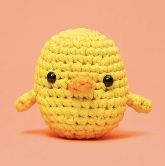 The Woobles - Kiki The Chick Crochet Amigurumi Kit for Beginners