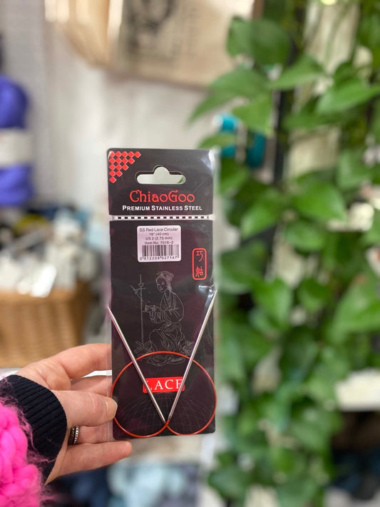 ChiaoGoo - Lace - 16" Circular Needles