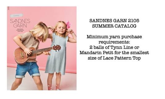 Sandnes Garn - 2105 Summer Knits for Kids Catalog - Mandarin Petite