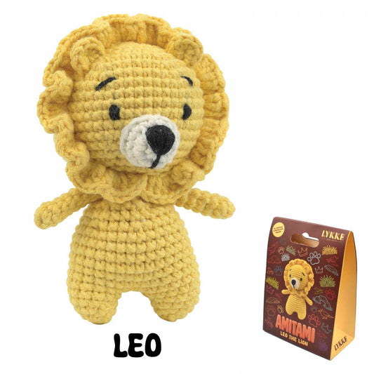 Amitami - Leo the Lion Cotton Crochet Kit