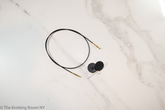 Knitter's Pride - Black Cords for Interchangeable Needles