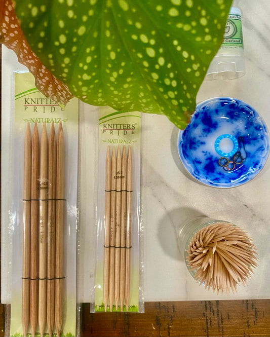 Knitter's Pride - Naturalz 6" DPN Needles