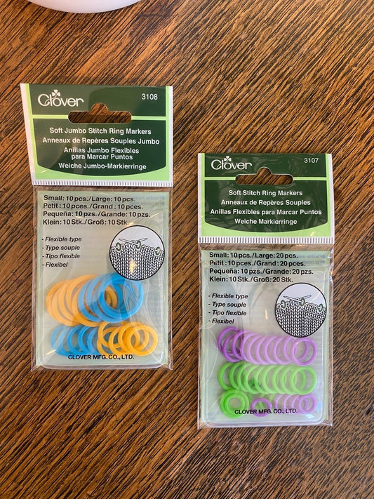 Clover - Soft Jumbo Stitch Ring Marker