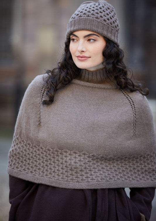 MODE at Rowan - Rosalie Poncho & Hat Knitting Pattern