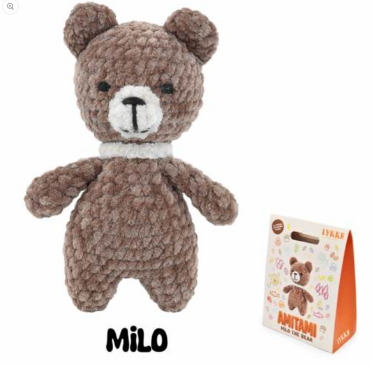 Amitami - Milo the Bear Crochet Kit