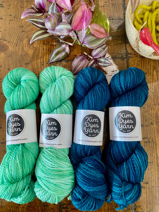 Kim Dyes Yarn - Crumpets DK